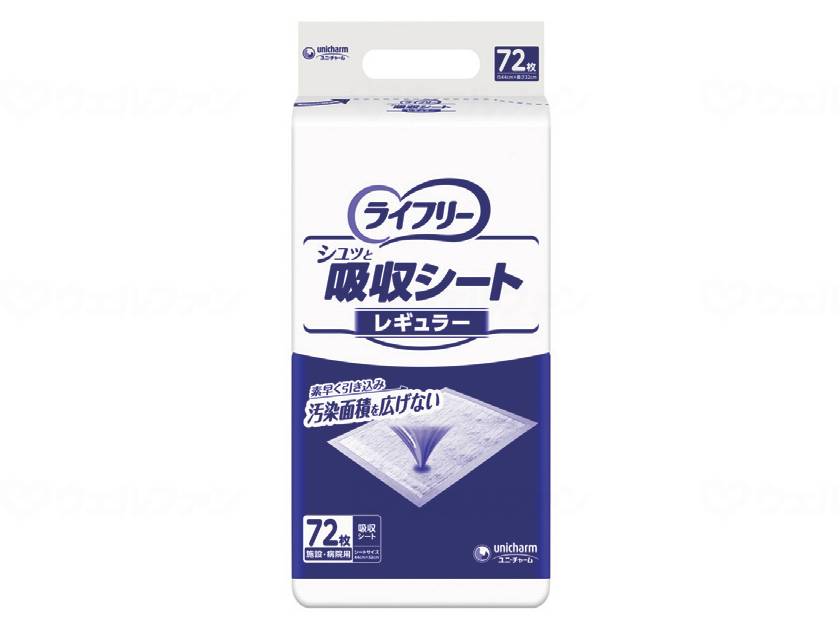 Gライフリーシュッと吸収シート レギュラー72枚